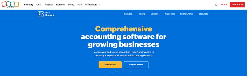 Zoho Books