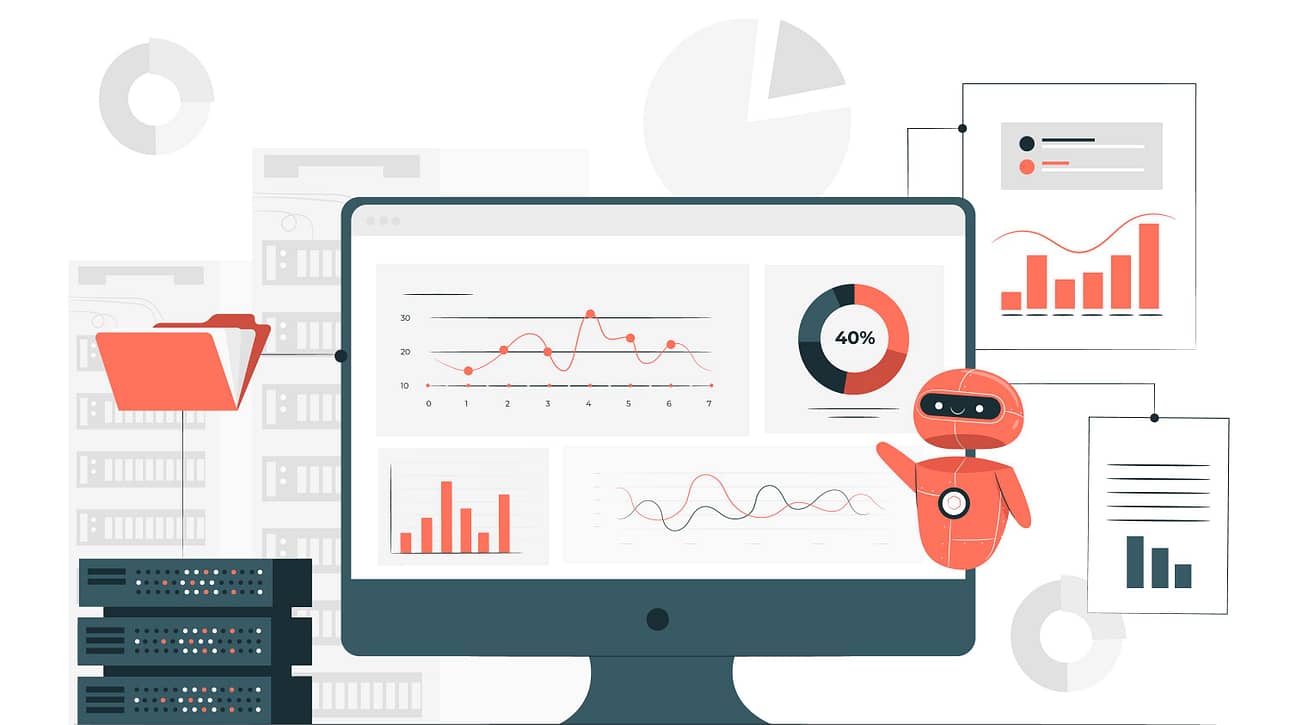 Illustration of accounting and automation